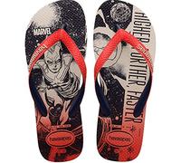 Havaianas Top Marvel Series, Chanclas, para Unisex adulto, Rojo Rubí, 33/34 EU