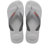 Havaianas Hombre Hav. Top Max Comfort Tongues, Gris Acero, 10/11 UK