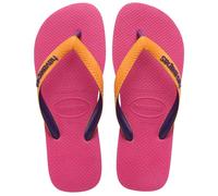 Havaianas - Top Mix, Chanclas Cómodas, Duraderas y Ligeras, Tiras Bicolor con la Bandera de Brasil, Suela Antideslizante, Adultos Unisex