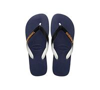 Havaianas - Top Mix, Chanclas Cómodas, Duraderas y Ligeras, Tiras Bicolor con la Bandera de Brasil, Suela Antideslizante, Adultos Unisex