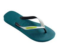 Havaianas - Top Mix, Chanclas Cómodas, Duraderas y Ligeras, Tiras Bicolor con la Bandera de Brasil, Suela Antideslizante, Adultos Unisex