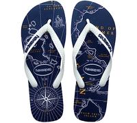 Havaianas - Top Nautical, Chanclas Cómodas, Ligeras y Versátiles, Diseños Estilo Marinero, Tiras Anchas, Hombre