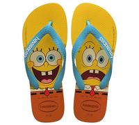 Havaianas Top Spongebob, Sandalias Unisex Adulto, Citrus Yellow, 35/36 EU
