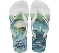 Havaianas Top Surfer I Hombre Chanclas Blanco 45/46 EU