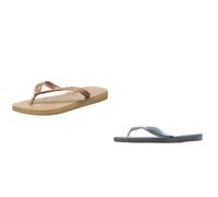 Havaianas Top Tiras, Chanclas para Mujer, Dorado (Rose Gold), 41/42 EU Top Mix, Chanclas Unisex adulto, Steel Grey Steel Grey, 41/42 EU