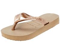 Havaianas Top Tiras (Mini Me), Sandalias Niñas, Rose Gold, 31/32