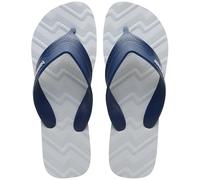 Havaianas - Track Waves, Chanclas Cómodas, Seguras y Duraderas, Tiras Anchas y Redondeadas y Suela Anatómica con Dibujo, Hombre