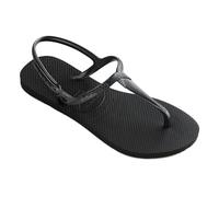 Havaianas Twist (Mini Me), Sandalias Niñas, Black, 25/26