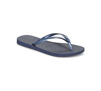 Havaianas Women's Slim Flip Flops Sandals - Navy Blue, 9/10