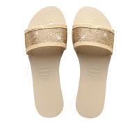 Havaianas - You Angra Glitter, Sandalias Tipo Pala, Cómodas, Estilosas y Duraderas, Tiras Anchas con Brillo, Mujer