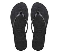 Havaianas - You Metallic, Sandalias Cómodas, Elegantes y Versátiles, Tiras Finas con Acabado Metálico, Pequeño Tacón, Mujer
