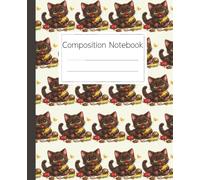 Havana Brown Composition Notebook for Cat Lovers and Pet Owners with Cute Kitten Pattern: Adorable Brown Feline Journal for Students and Teachers to Write Notes or Daily Thoughts