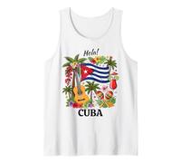 Havana Cuba Tourist Souvenir Travel Kids Girls Toddler Camiseta sin Mangas