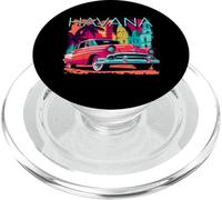 Havana Miami Spanish Cuban Flag Habana Vieja Retro Cuba PopSockets PopGrip para MagSafe