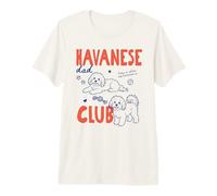 Havanese Dad Club Havanese Dog Owner New Dog Dad Fathers Day Camiseta Premium