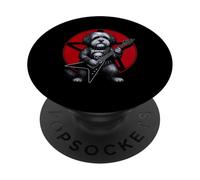 Havanese Dog Heavy Metal Guitarra Rock Dog Lover PopSockets PopGrip Adhesivo