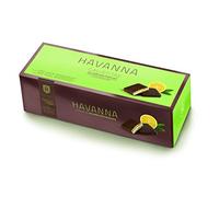 Havanna Galletitas de Limón Cubiertas de Chocolate | Galletas Cubiertas y Rellenas de Suave Crema | Caja 12 Unidades | 420g