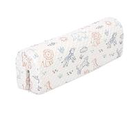 HAVARGO Protector de borde de cama para cunas, riel de cama, protector de parachoques, protección para marco de cama, protección para cuna, funda extraíble -70 cm