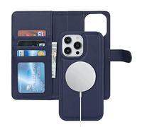 Havaya Funda para iPhone 15 Pro Max con cartera para iPhone 15 Pro Max para hombres con Magsafe compatible con iPhone 15 Pro Max con tarjetero Funda magnética desmontable Flip Folio Funda de piel -