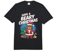 Have A Beary Christmas - Divertido Oso de Juego de Palabras de Navidad Comfort Colors Adult Heavyweight T-Shirt