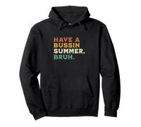 Have A Bussin Summer Brush, divertido receso escolar para maestros y niños Sudadera con Capucha