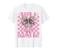Have A Crappie Day Fish Crappie Fishing Girl Coquette Low Camiseta