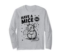 Have A Mice Day Mouse Cheese Funny Manga Larga