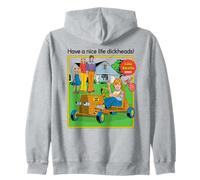 Have a Nice Life Sarcastic Retro Funny Adult Humor Sudadera con Capucha