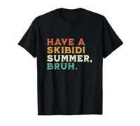 Have A Skibidi Summer Brush, divertido receso escolar para maestros y niños Camiseta