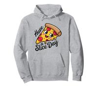 Have A Slice Day, divertido juego de palabras con pizza, linda rebanada de pizza kawaii Sudadera con Capucha