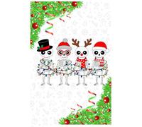 Have a Spooky Little Christmas: Skeleton Holiday Notebook for Merry & Bright Writing: Cute & Spooky Christmas Skeletons | 6x9" 150 Pages Perfect Holiday Writing Journal Gifts & New Year Notes
