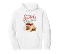 Have A Sweet Christmas Retro Cherry Cake Baking Lover Sudadera con Capucha
