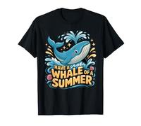 Have A Whale of A Summer Ocean Sunny Puns Camiseta