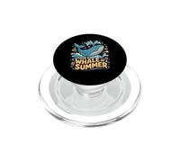 Have A Whale of A Summer Ocean Sunny Puns PopSockets PopGrip para MagSafe