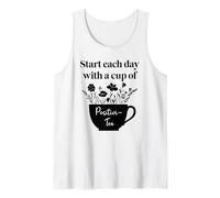Have Cup of Positivi-Tea Mug Positive Quote Work Positivity Camiseta sin Mangas