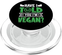 Have I Told You I'm Vegan PopSockets PopGrip para MagSafe
