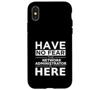 Have No Fear Network Administrator is Here, un Divertido Regalo Carcasa para iPhone X/XS