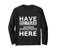 Have No Fear Network Administrator is Here, un Divertido Regalo Manga Larga