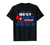 Have The Best 4th of July Happy Birthday America Patriotic Camiseta