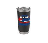 Have The Best 4th of July Happy Birthday America Patriotic Vaso térmico de acero inoxidable de doble pared