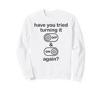 Have You Tried Turning It Off and On Again Sign,IT Dept Tech Sudadera