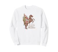 Have Yourself a Cowgirl Christmas Holiday Country Western Sudadera