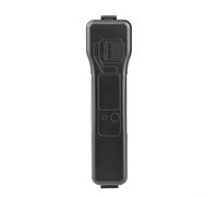 HavenDomicile Caja de almacenamiento impermeable para DJI Pocket 3, carcasa rígida de ABS, compacta, resistente a los arañazos, funda protectora de viaje con cordón para cámara de acción, color negro