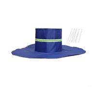 HavenDomicile Cubierta para plantas de invierno con tira reflectante, película de aluminio 210D, bolsa de protección contra heladas para raíces de plantas al aire libre o tocones de árboles