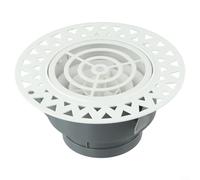 HavenDomicile Cubierta redonda para difusor de ventilación de techo, 75/100 mm, panel de acero inoxidable pintado, para baño, cocina, sala de estar (75 mm)