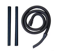 HavenDomicile Juego de tubos de extensión para aspiradora Karcher WD2 MV2 para MV3 de 45 cm, accesorios de manguera de succión de plástico negro, potencia de limpieza mejorada, 2 piezas
