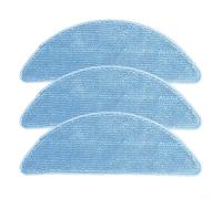 HavenDomicile Para ILIFE - Kit de paño de microfibra de repuesto compatible con A12 V9 G9, paño de fregona para aspiradora, paquete de 3, azul