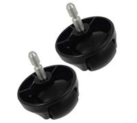 HavenDomicile Rueda delantera de repuesto, para Trouver E10 y para Mova E20/E20 Plus accesorio de plástico para aspiradora robótica (paquete de 2)