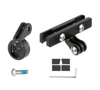 HavenDomicile Soporte de montaje para riel de asiento de bicicleta, adaptador de luz trasera de aleación de aluminio, compatible con Magicshine RN120 para bicicletas de montaña de carretera