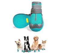 Havenfly Zapatos Perro, 2 Pcs Zapatos Respirable para Perros, Botas para Perros con Banda Reflectante Suelas de Goma Antideslizantes Resistentes (Tamaño6 (2 Piezas))